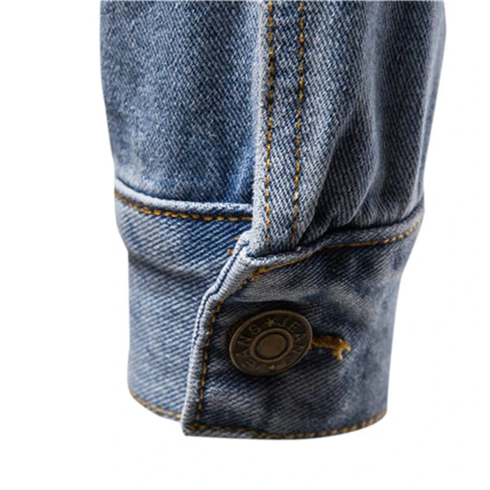Jaqueta Jeans Versátil Masculina
