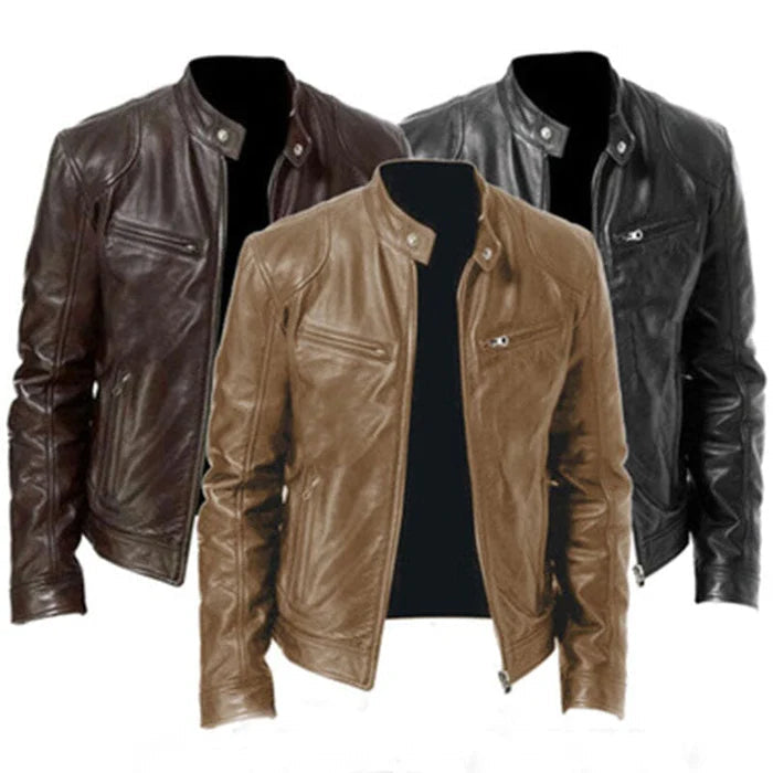 Jaqueta de Couro Masculina